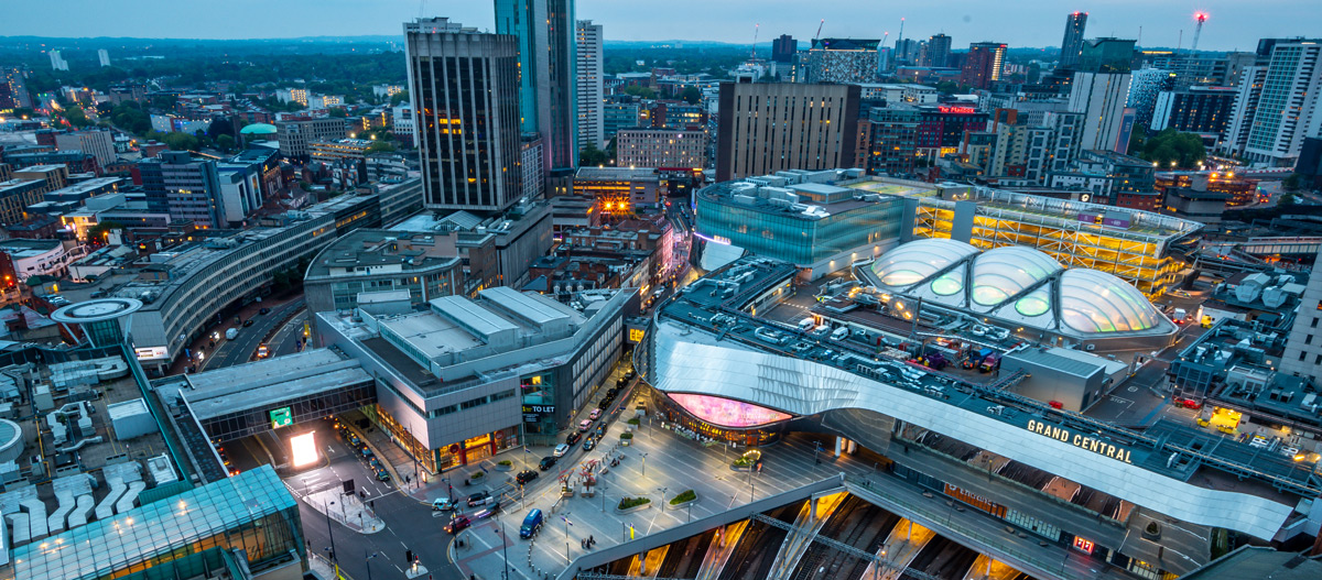 Birmingham UK, Skyline